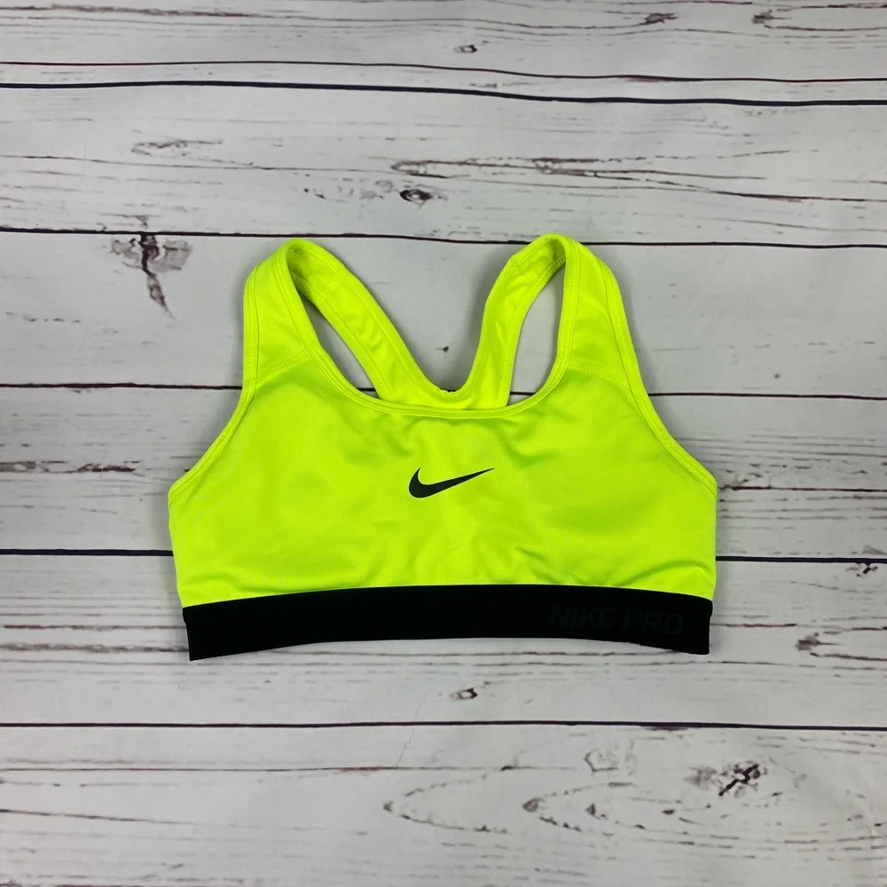 Nike‎ Neon Yellow Sports Bra